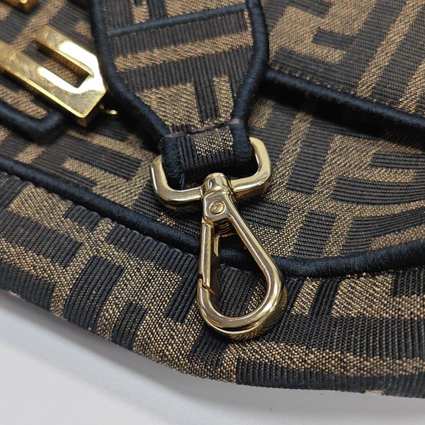 Baguette Medium Canvas Brown