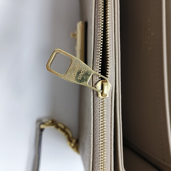 MARCEAU Monogram Calfskin Gray