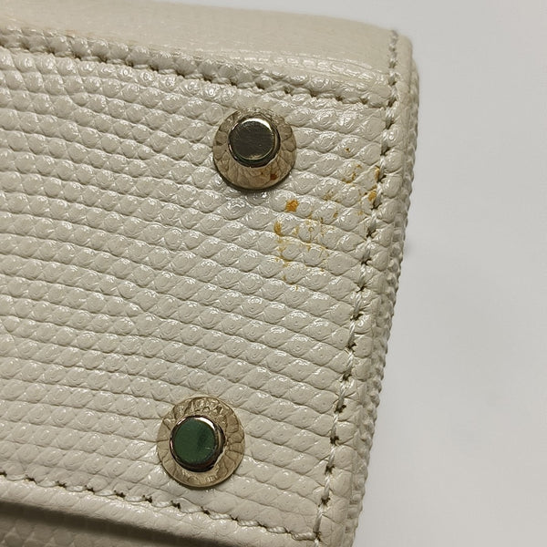 Lady Dior Mini Lizard White