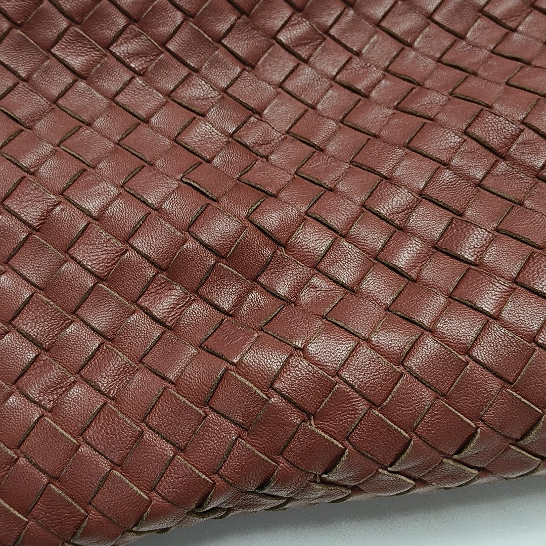 Lambskin Top Handle Bag Beige