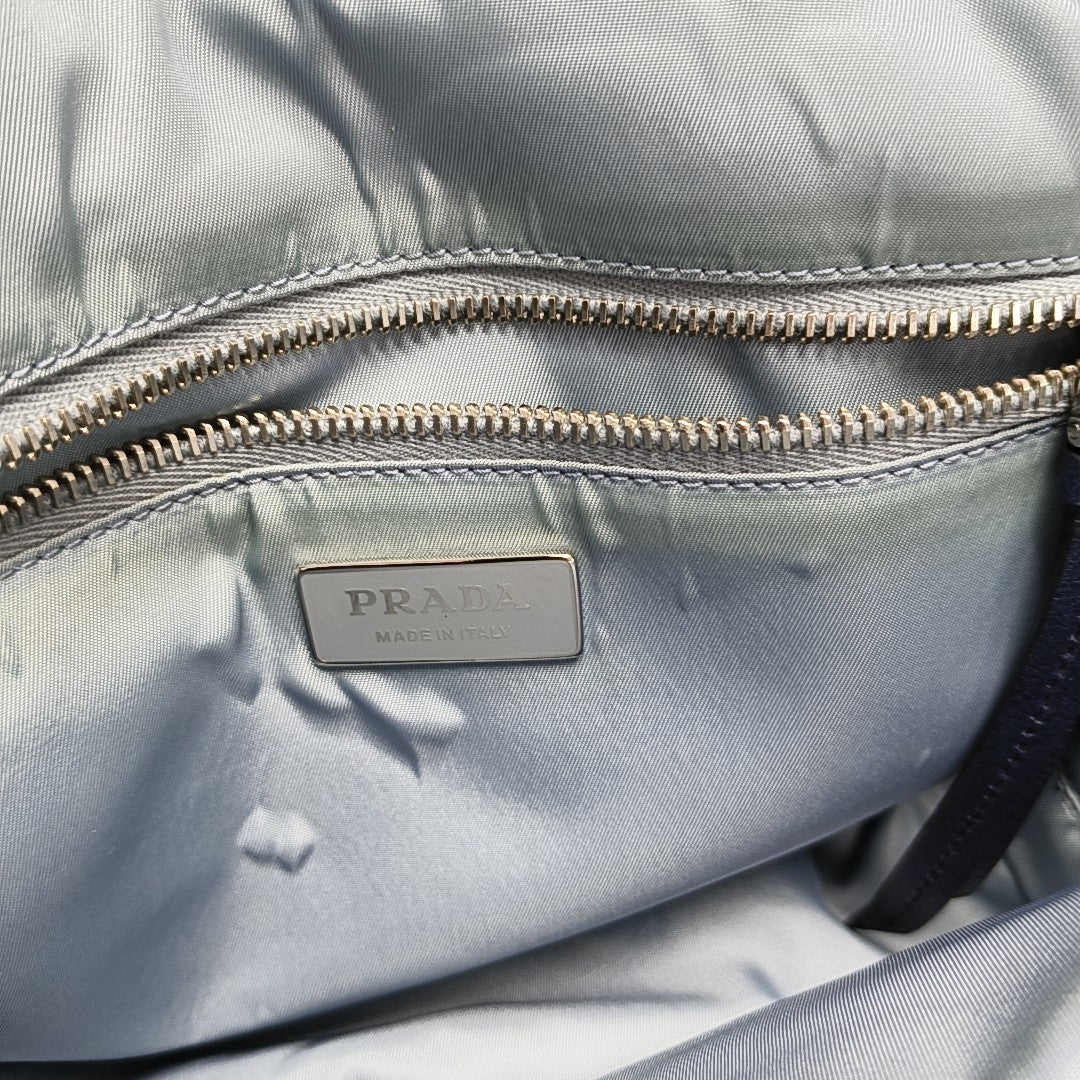 Etiquette Nylon Blue