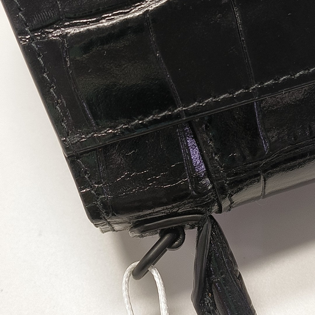 Hourglass Mini Calfskin Black