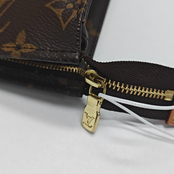 TOILET POCKET 26 Monogram Coated Canvas Brown
