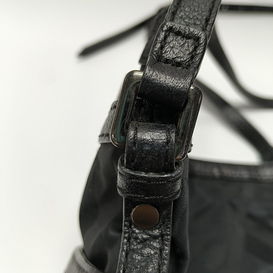 Canvas Shoulder Bag Gray