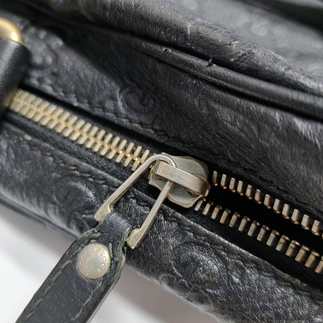 Duffle Monogram Calfskin Black