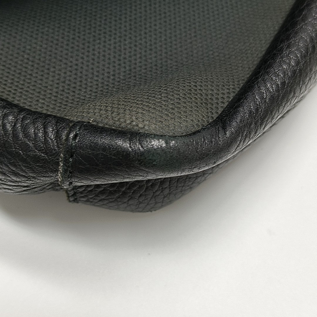Calfskin Shoulder Bag Black