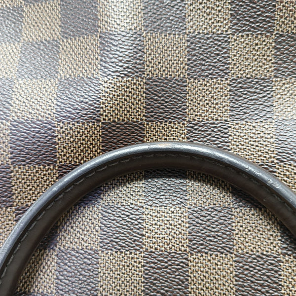 BRITTANY BB Damier Ebene Coated Canvas Brown