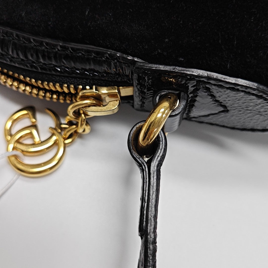 Ophidia Small Suede Black