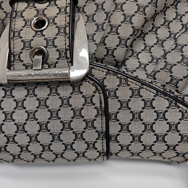 Canvas Top Handle Bag Gray