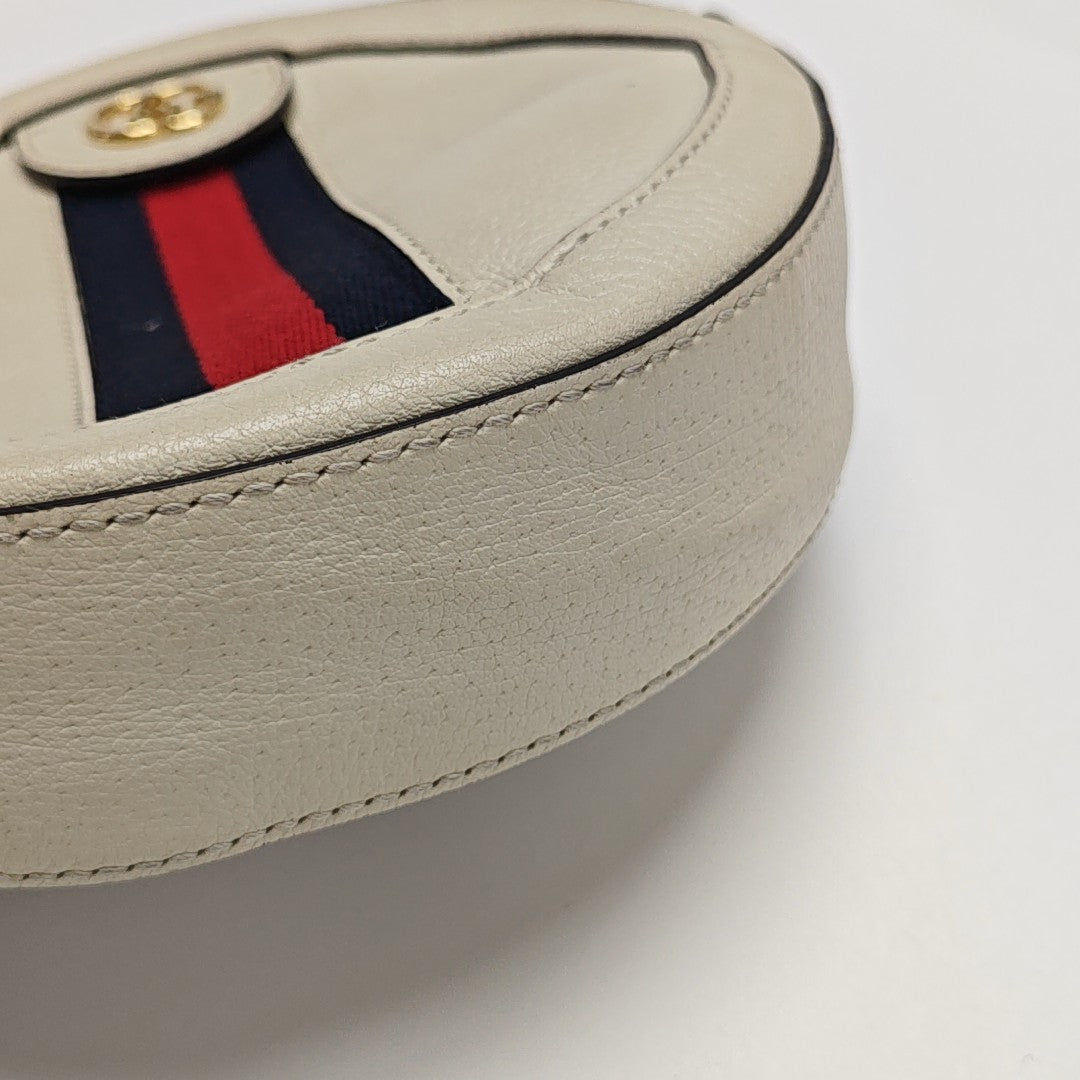 Ophidia Mini Calfskin White