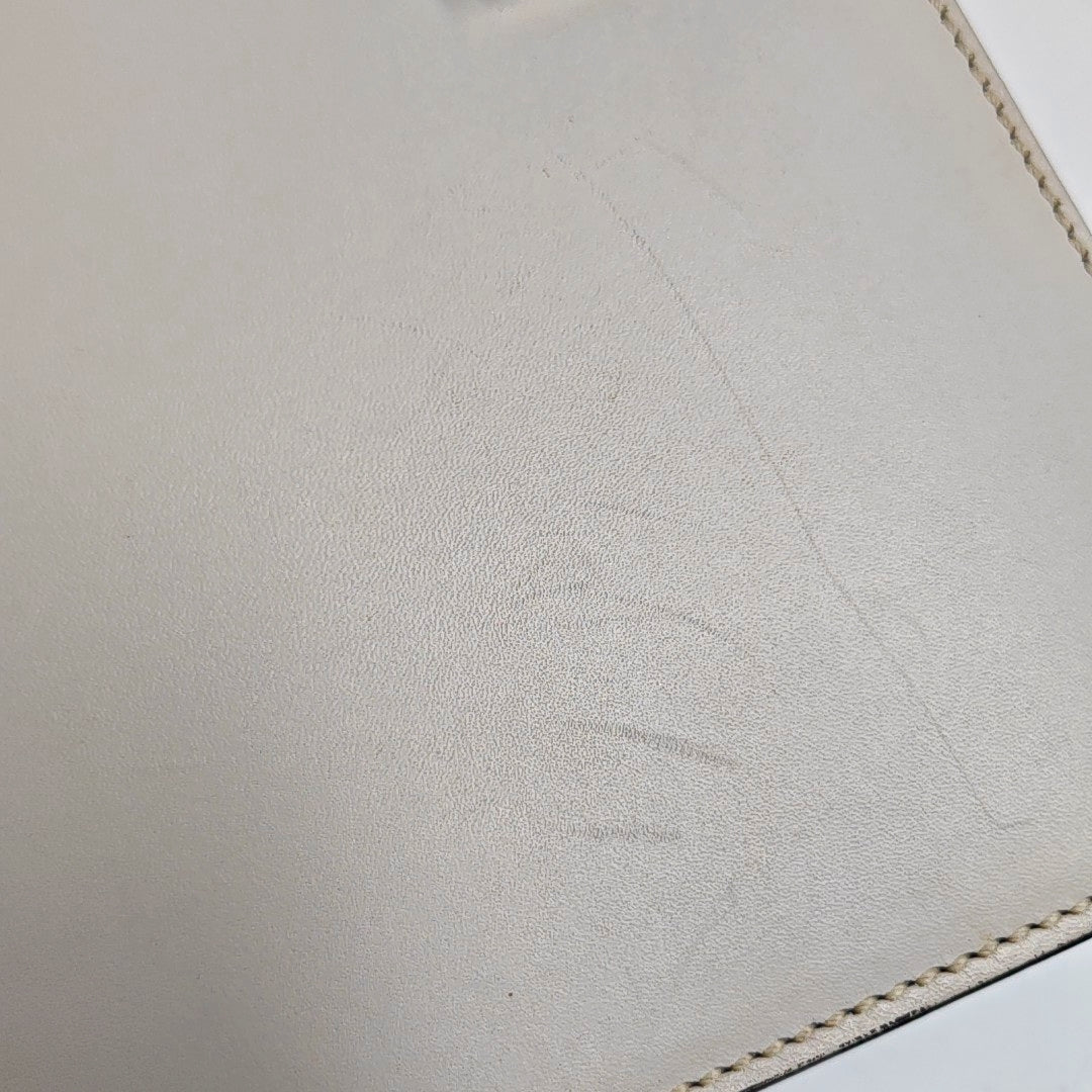 Sylvie Small Calfskin White