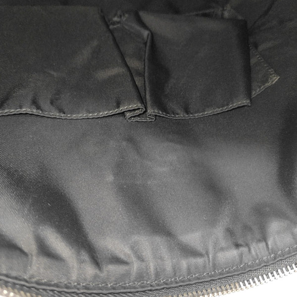 Fabric Shoulder Bag Black