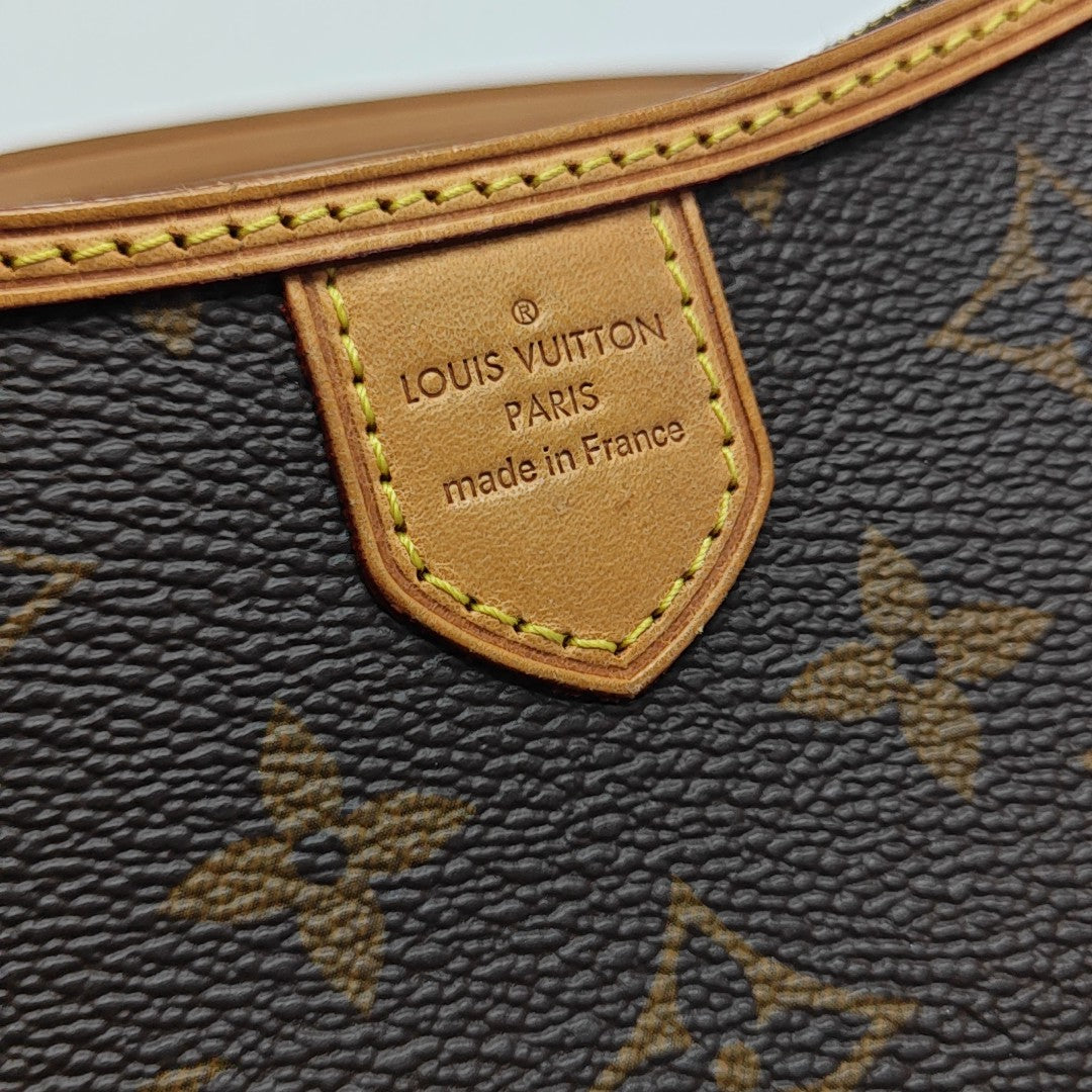 DELIGHTFUL Monogram Coated Canvas Brown