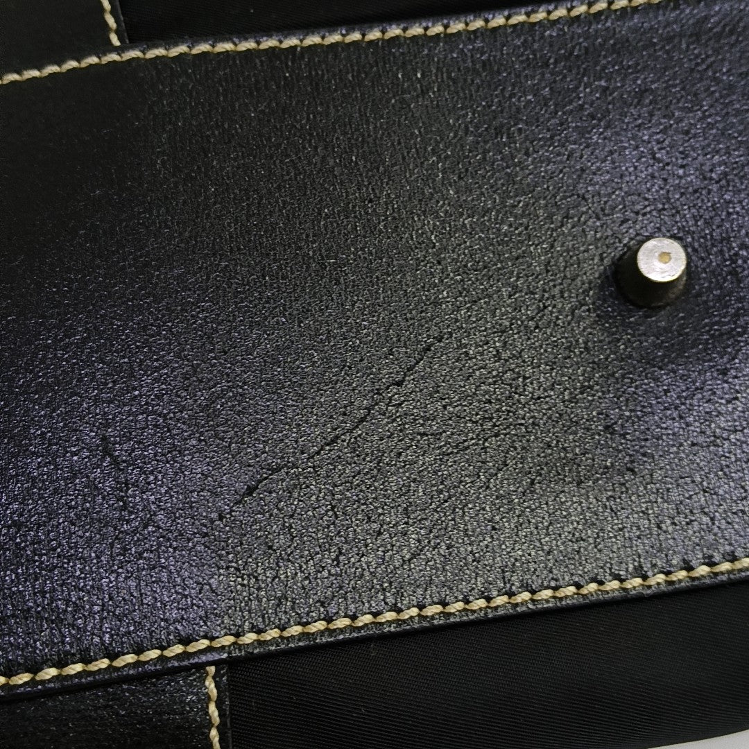 Nylon Tote Bag Black