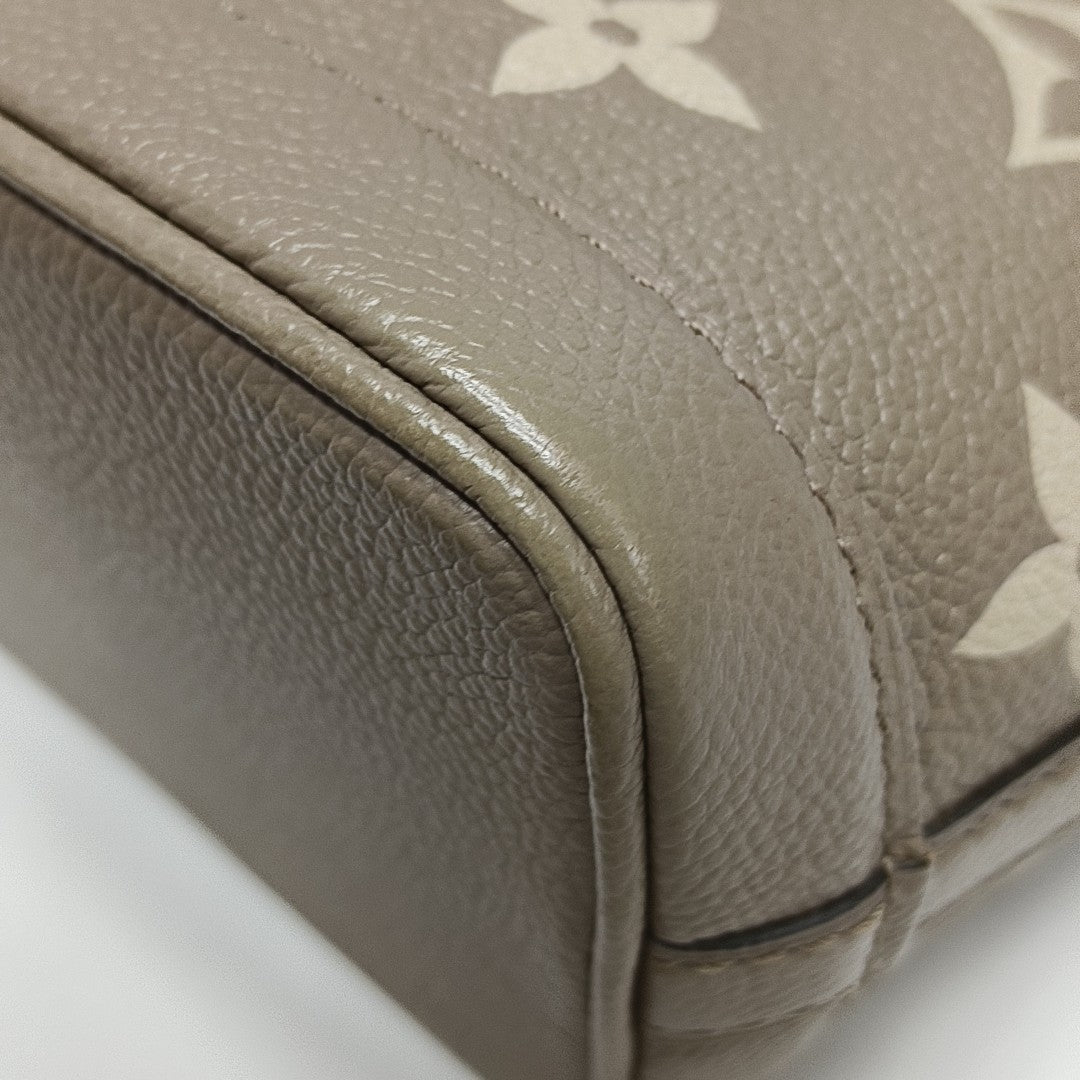 NOÉ Nano Monogram Calfskin Gray