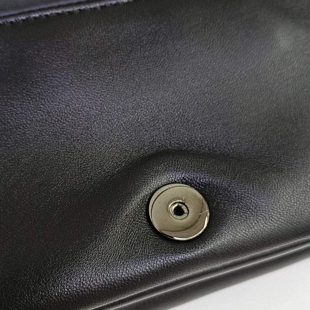 Dior Caro Small Cannage Calfskin Black