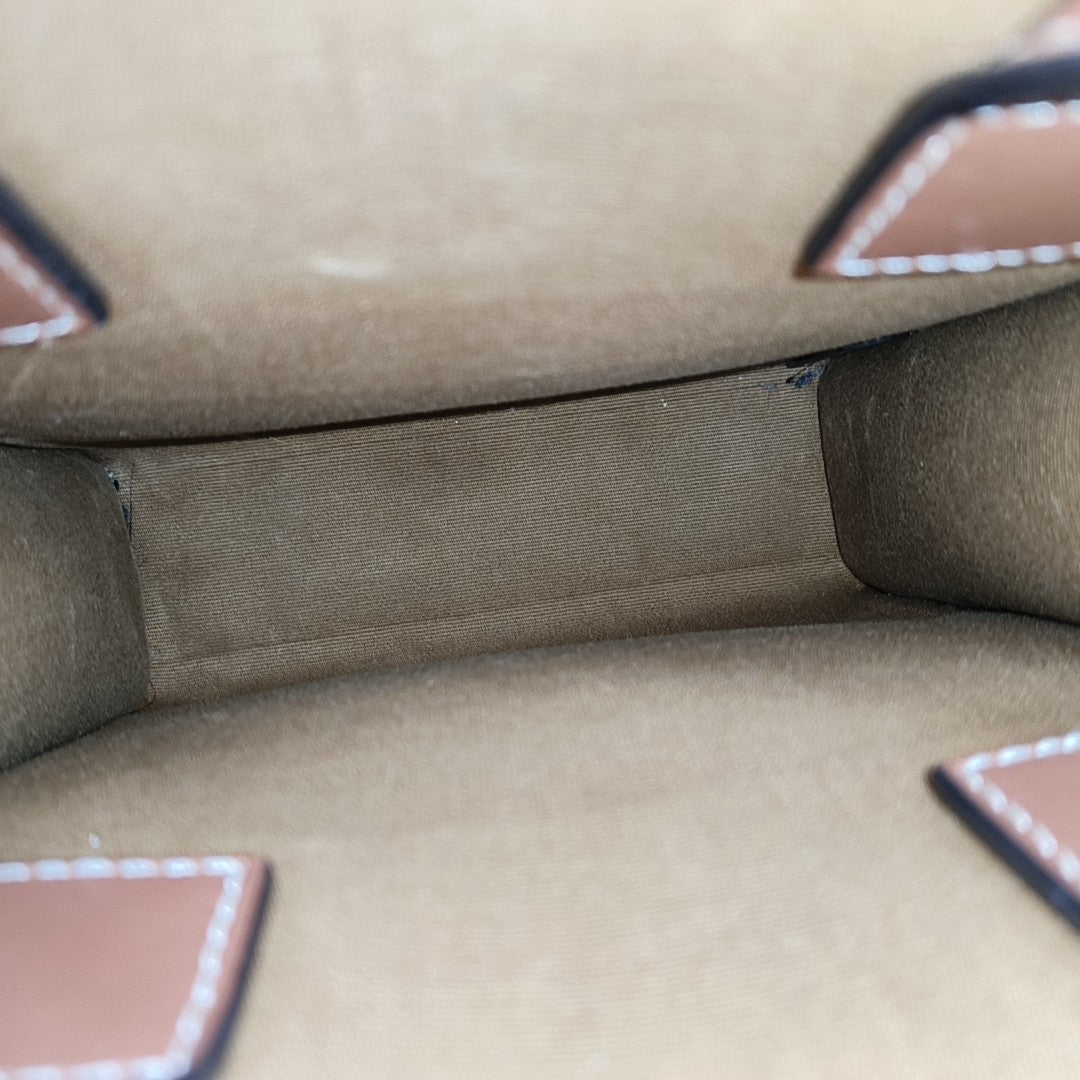 CABAS CELINE Mini Coated Canvas Brown