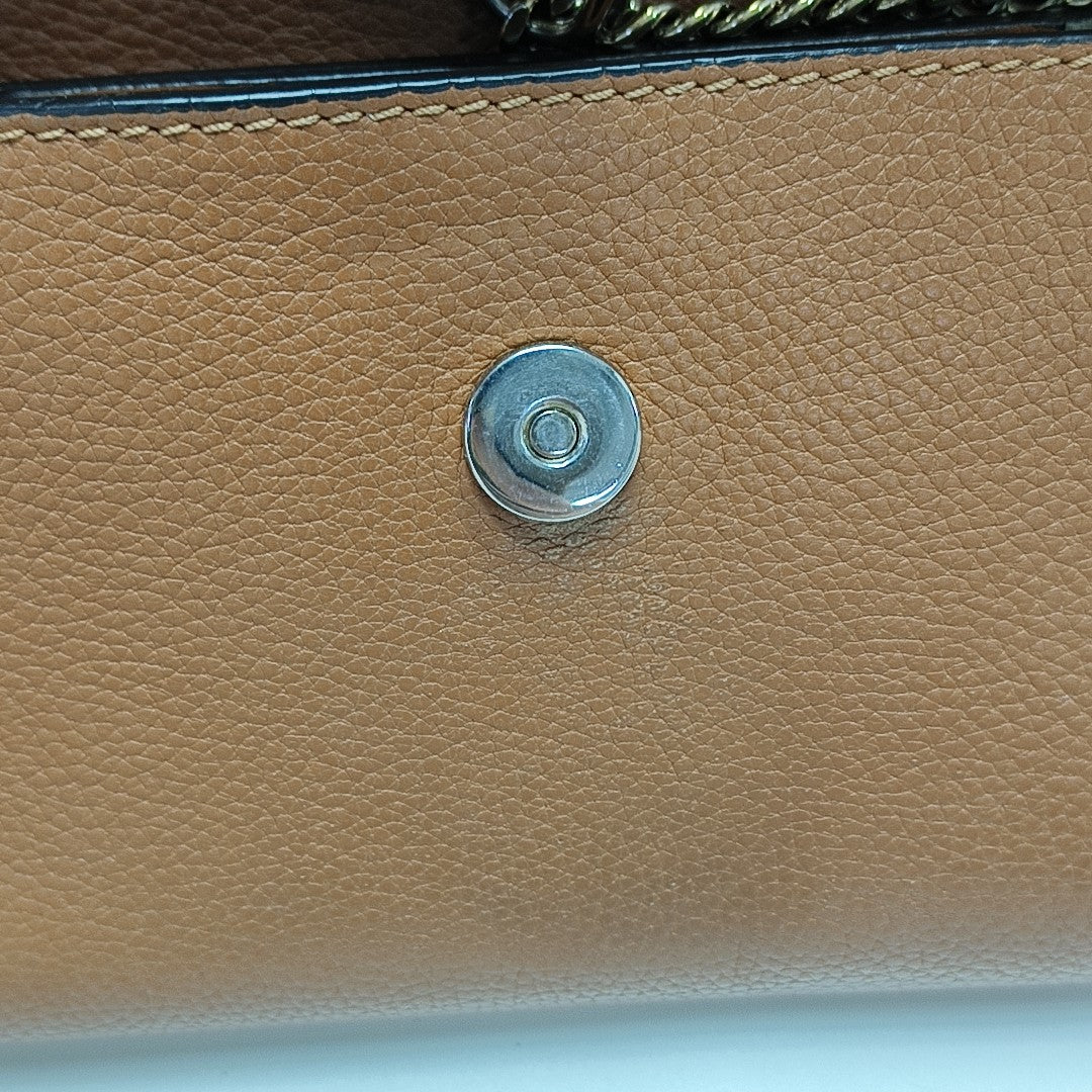 Faye Mini Calfskin Brown