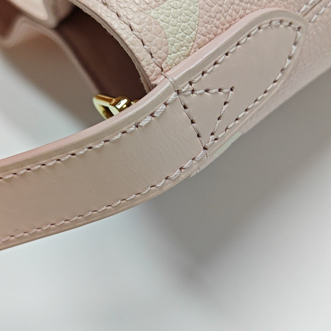 ALL IN BB Monogram Calfskin Pink
