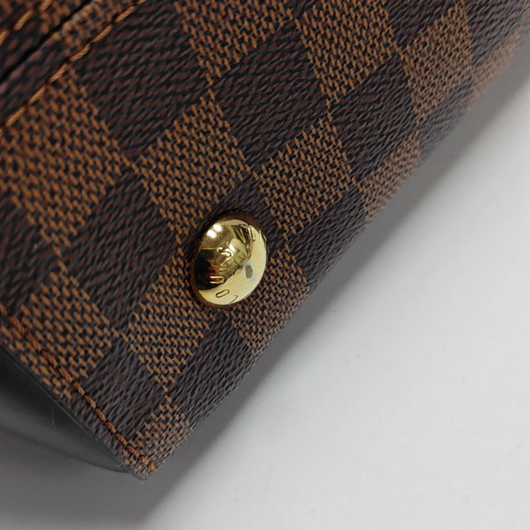 RIVOLI Damier Ebene Coated Canvas Brown