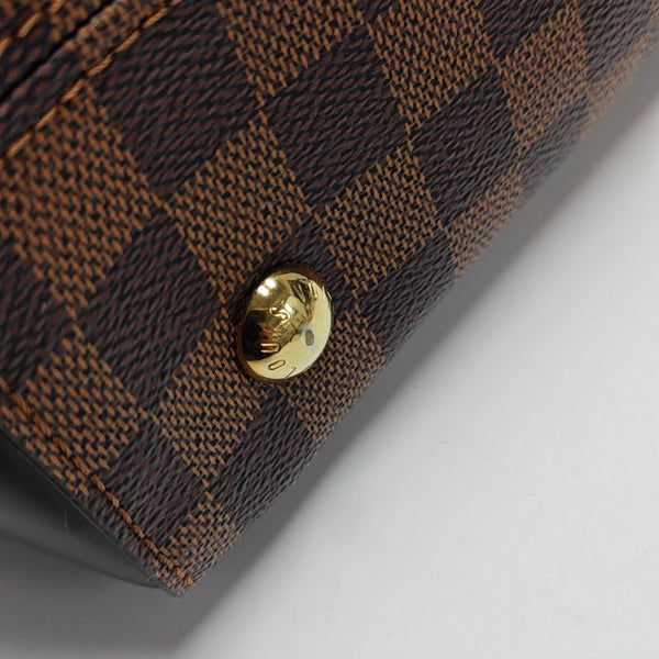 RIVOLI Damier Ebene Coated Canvas Brown