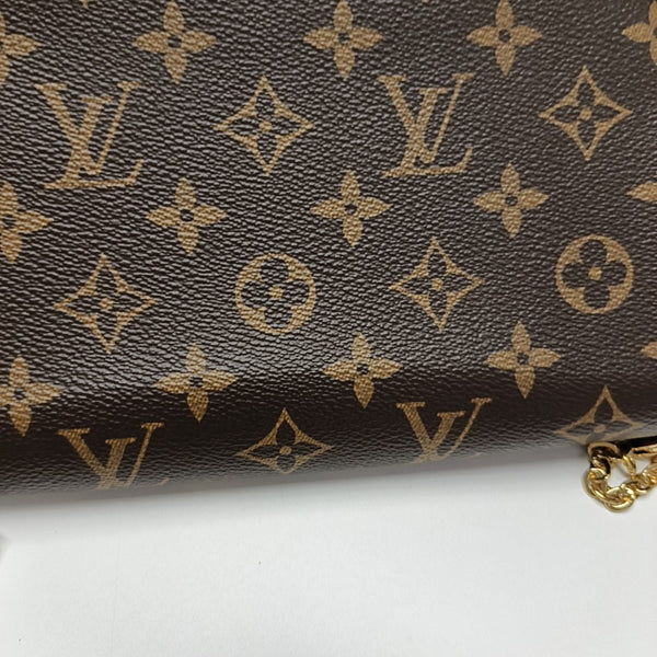 FÉLICIE Monogram Coated Canvas Brown
