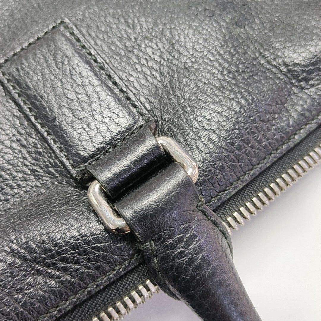 Calfskin Shoulder Bag Black