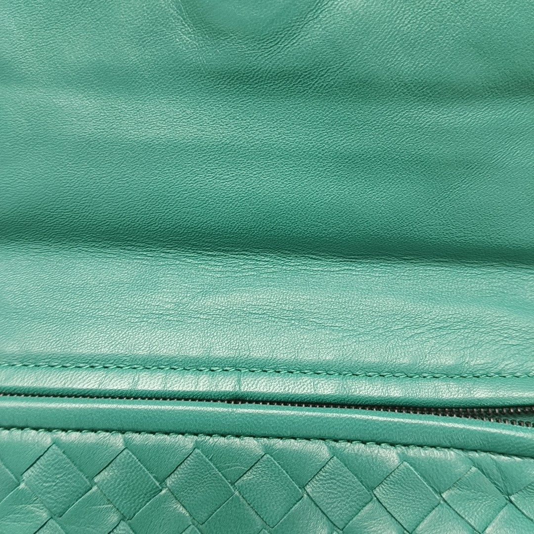 Calfskin Shoulder Bag Green