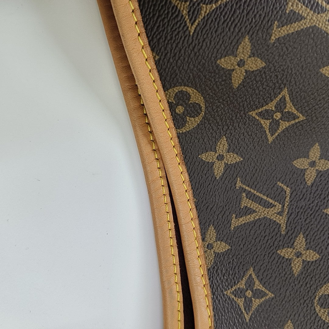 CARRYALL MM Monogram Coated Canvas Brown