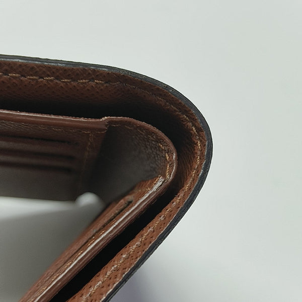 VICTORINE Monogram Coated Canvas Brown Wallet