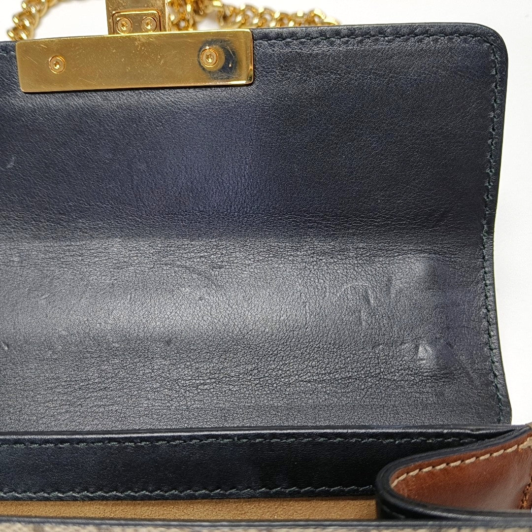 Authenticated pre-owned  Padlock Small Monogram Coated Canvas Multicolor - Shoulder Bag at Looply