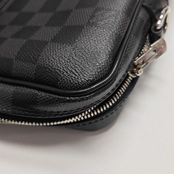 PORTE-DOCUMENTS PM Damier Graphite Coated Canvas Gray