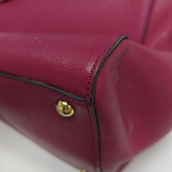 2 Jours Medium Calfskin Purple