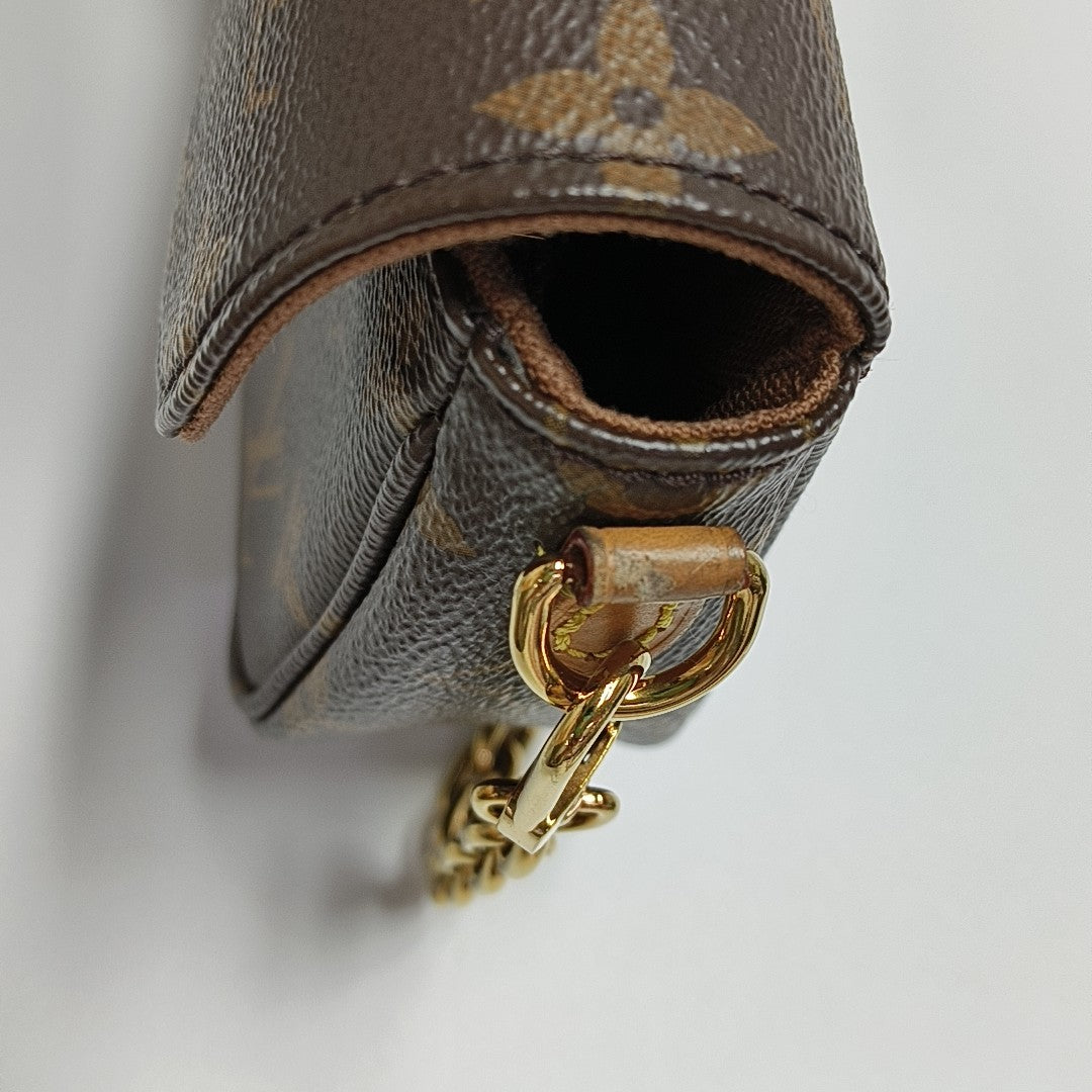 IVY Monogram Coated Canvas Brown