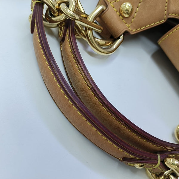 LV × TM URSULA Monogram Coated Canvas Black