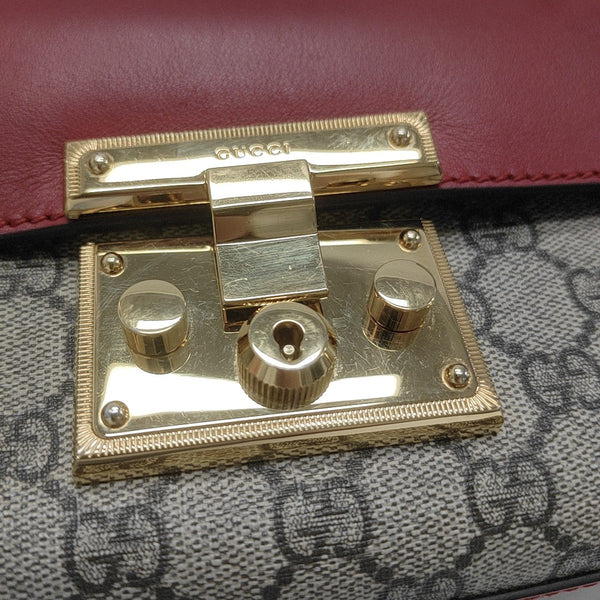 Padlock Small Monogram Coated Canvas Multicolor