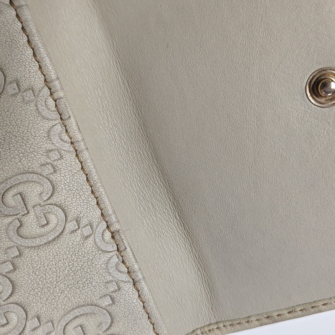 Lovely Monogram Calfskin Beige Wallet