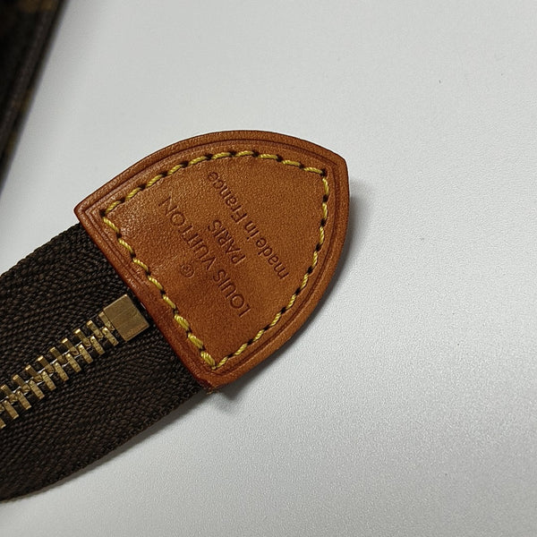 TOILET POCKET 26 Monogram Coated Canvas Brown