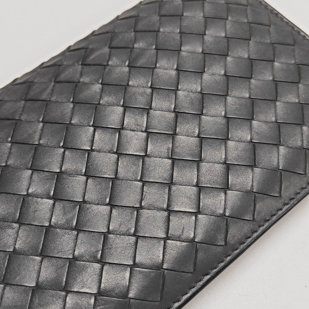 Calfskin Wallet Gray