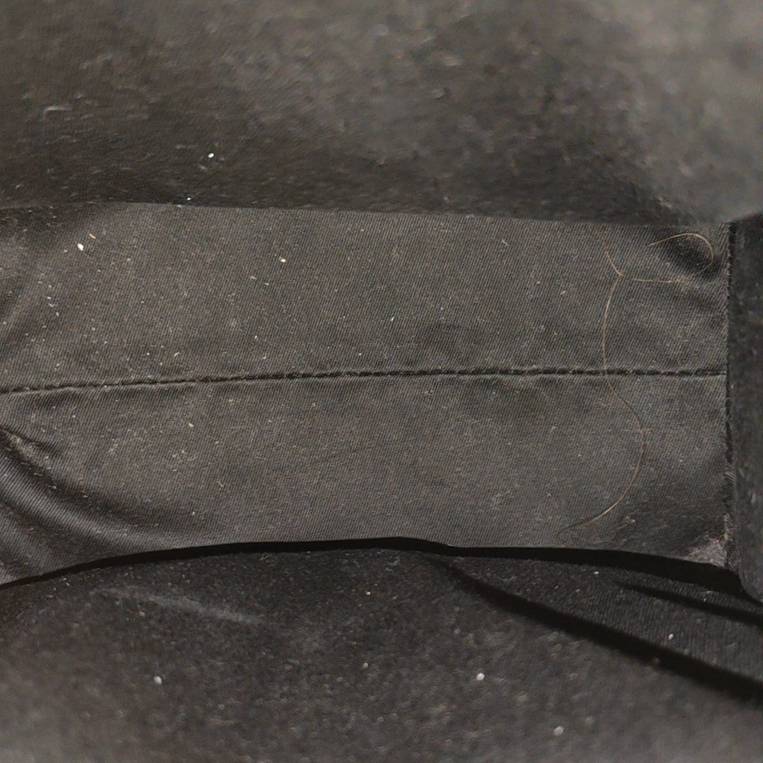 Monogram Canvas Tote Bag Black