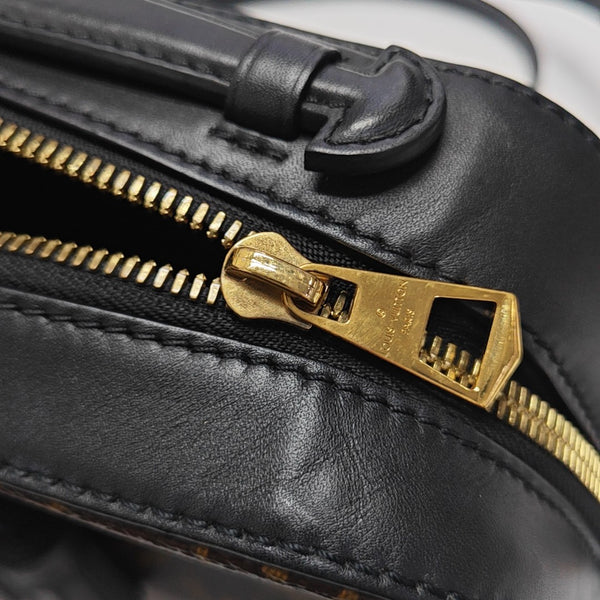 SAINTONGE Monogram Coated Canvas Brown