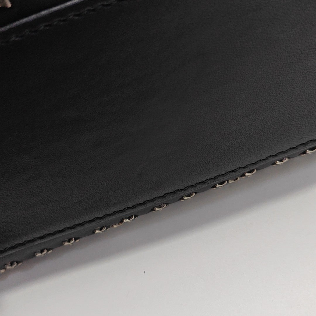 Lady Dior Small Cannage Lambskin Black