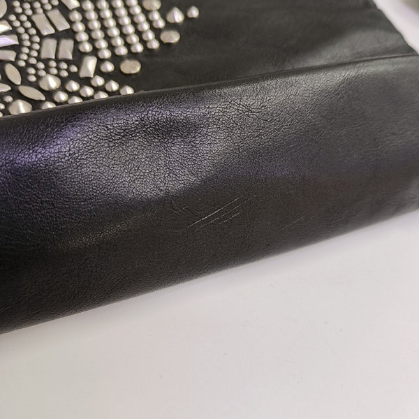 Calfskin Clutch Black