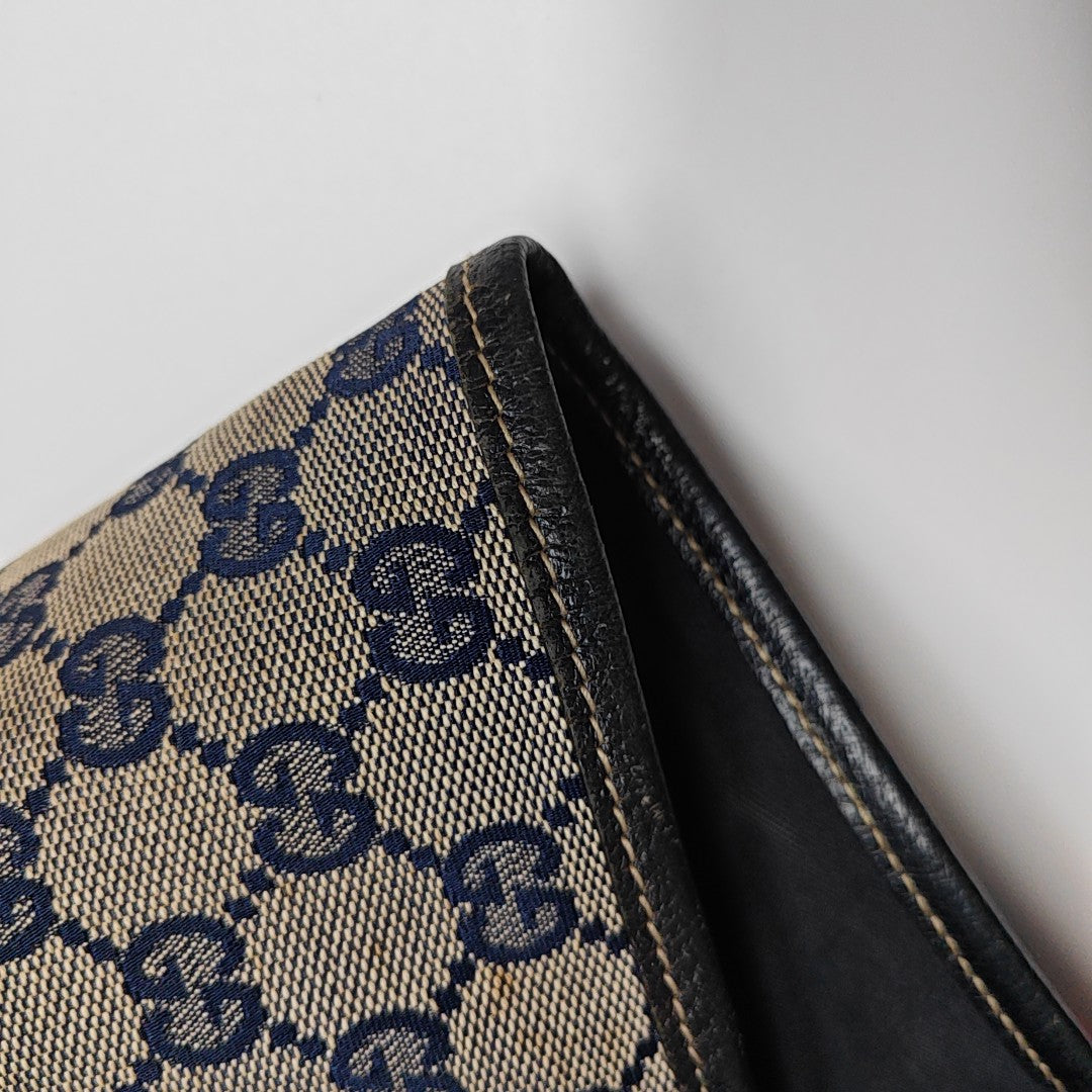 Monogram Canvas Tote Bag Brown