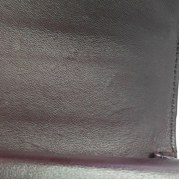 The Clip Calfskin Red