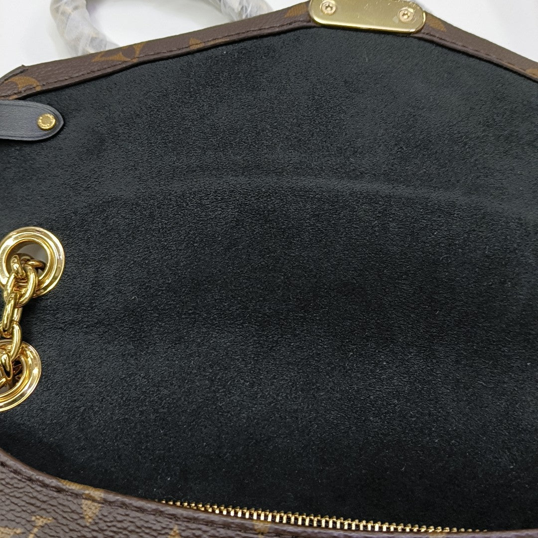 TRUNKIE Monogram Coated Canvas Brown