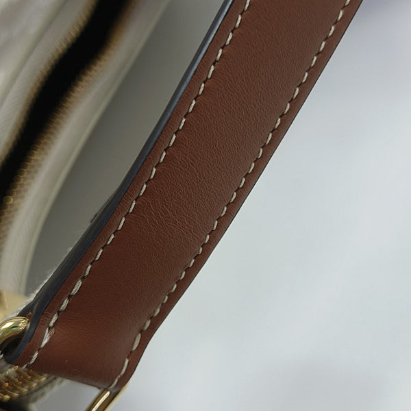 AVA Medium Coated Canvas Beige
