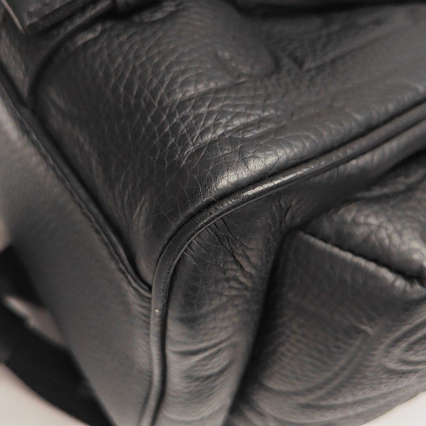 Hit The Road Oblique Calfskin Black