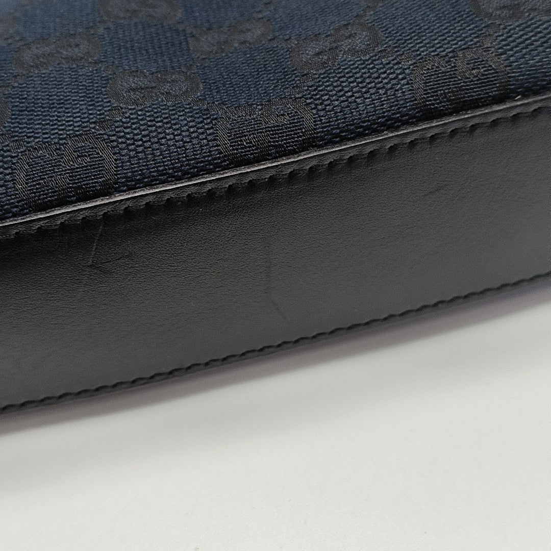 Monogram Canvas Top Handle Bag Blue