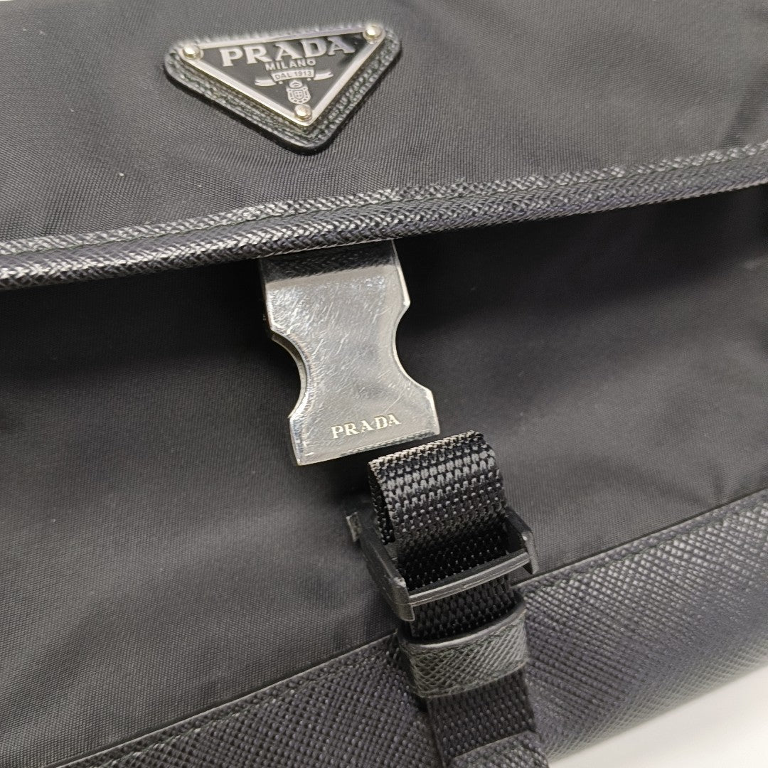 Fold Wallet Nylon Black
